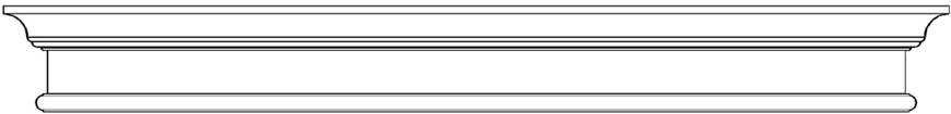 Карниз с подставкой